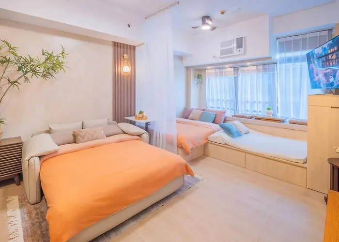 2 Mins To Mall, With Washer And Automatic Sofa Bed *