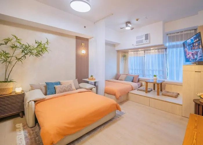 2 Mins To Mall, With Washer And Automatic Sofa Bed Apartamento Manila
