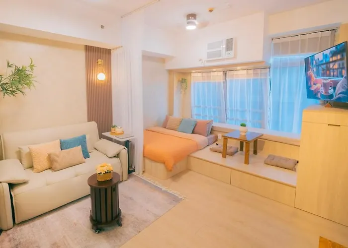 2 Mins To Mall, With Washer And Automatic Sofa Bed * Manila