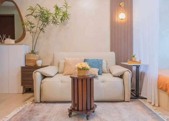 Apartamento 2 Mins To Mall, With Washer And Automatic Sofa Bed *