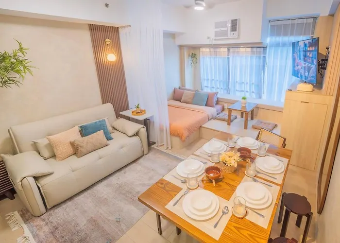 2 Mins To Mall, With Washer And Automatic Sofa Bed *