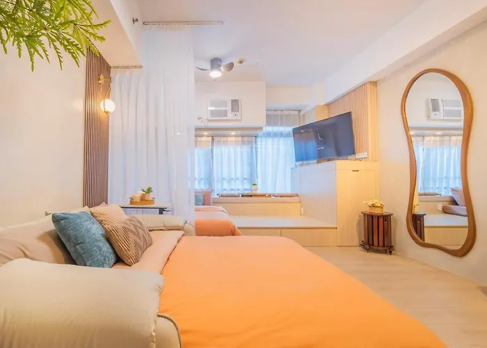 2 Mins To Mall, With Washer And Automatic Sofa Bed *