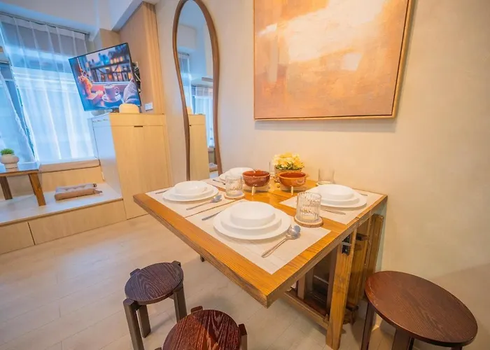 Apartamento 2 Mins To Mall, With Washer And Automatic Sofa Bed Manila